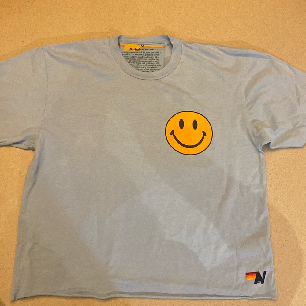 Aviator Nation cropped t